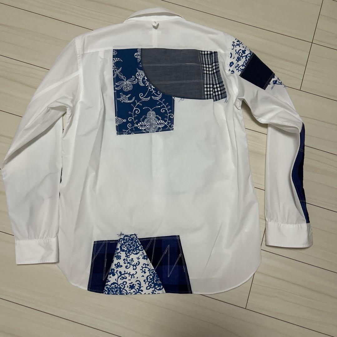 JUNYA WATANABE MAN パッチワークシャツ M