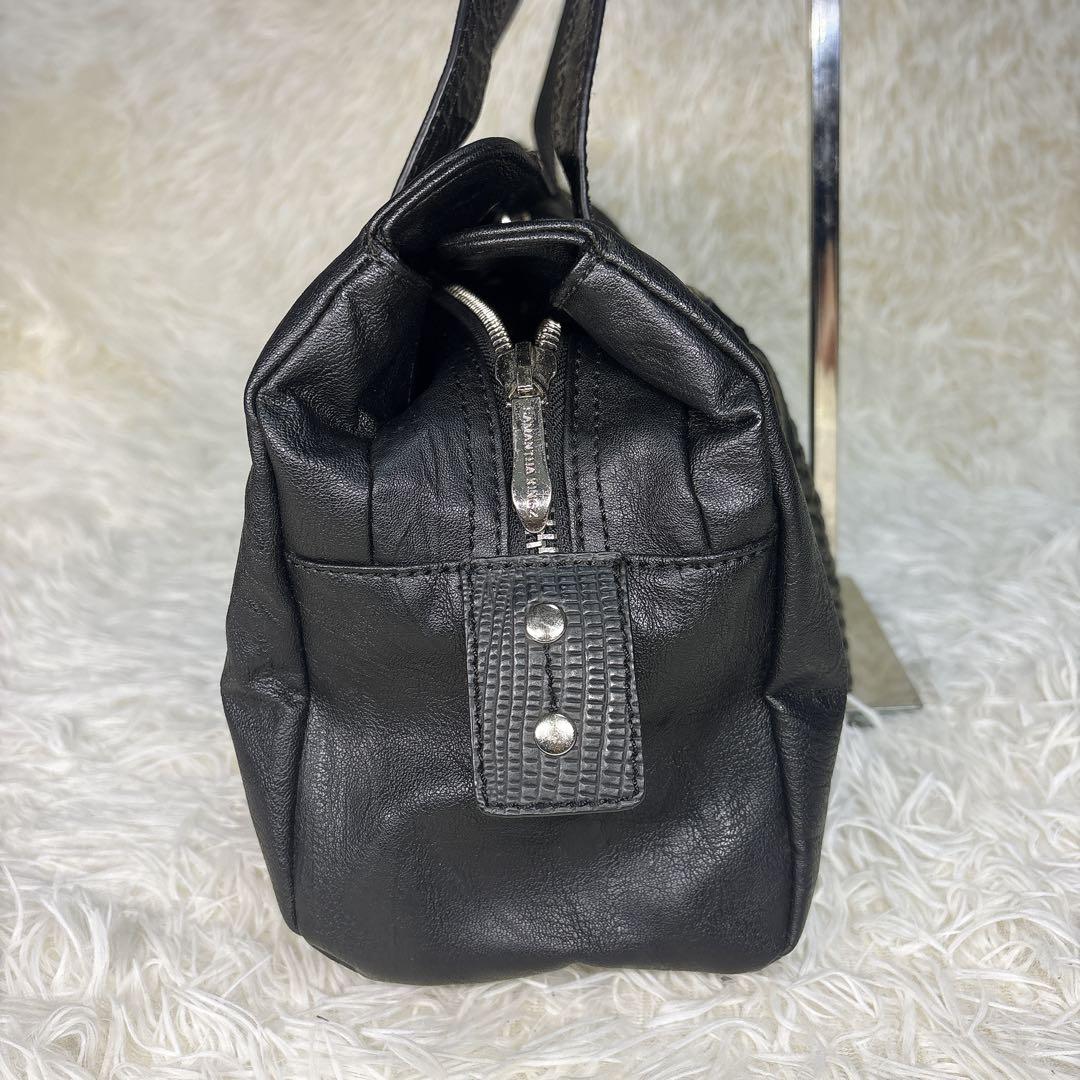 サマンサキングス ボストン トート バッグ レザー Y2K archive 肩掛