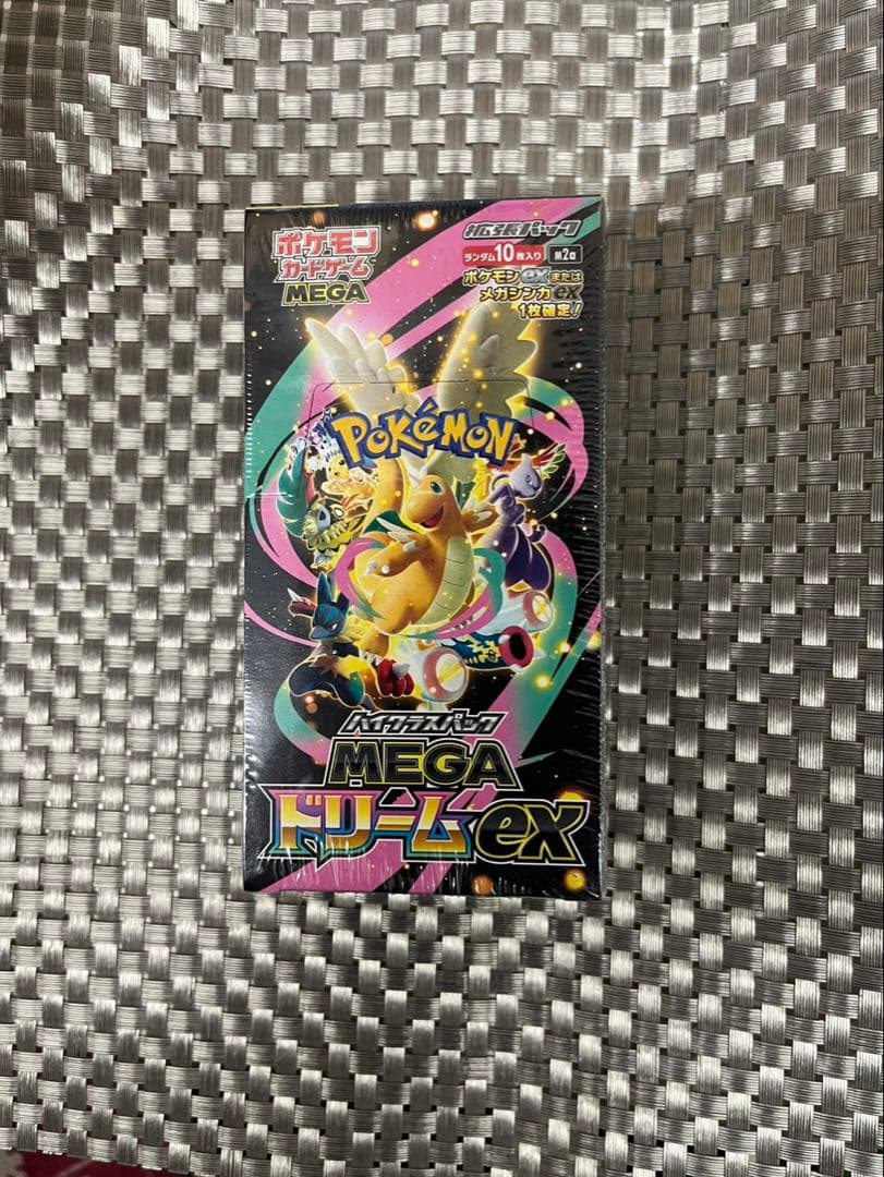 ポケモンカード　MEGAドリームex シュリンク付き