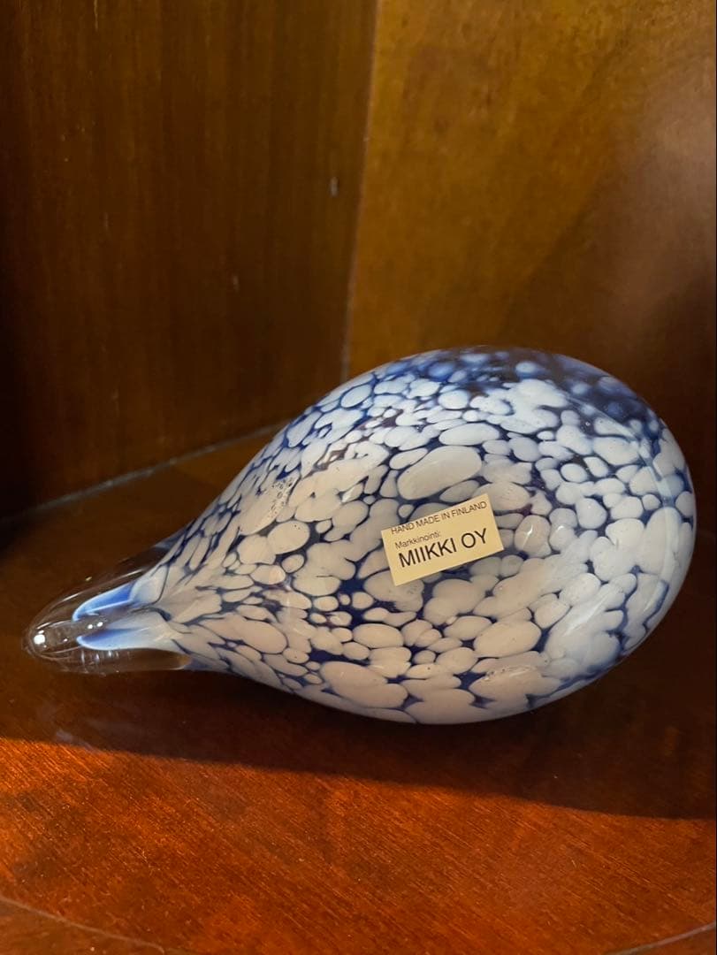 イッタラ　鳩　ガラス細工　フィンランド