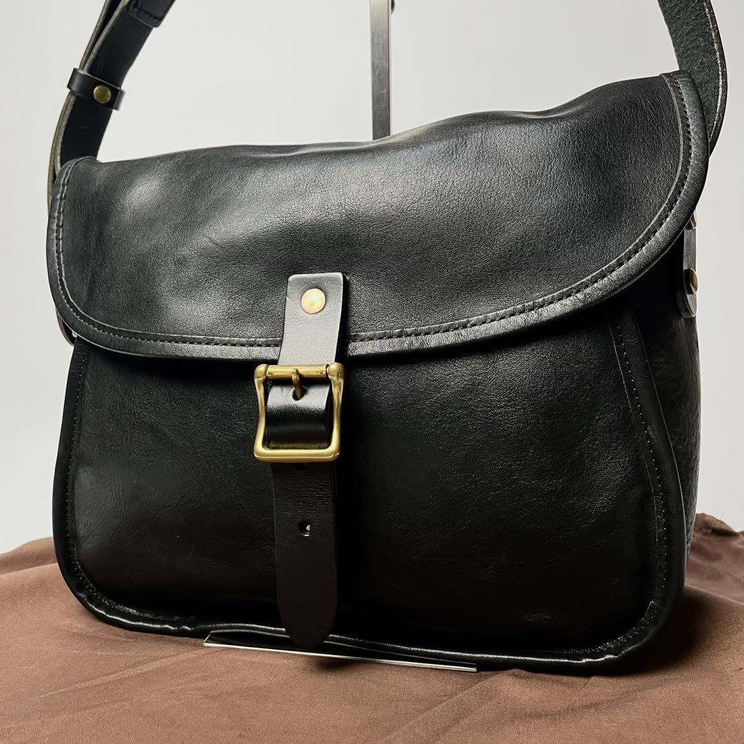 極美品✨スロウ ショルダーバッグ メッセンジャー fino カートリッジ レザー