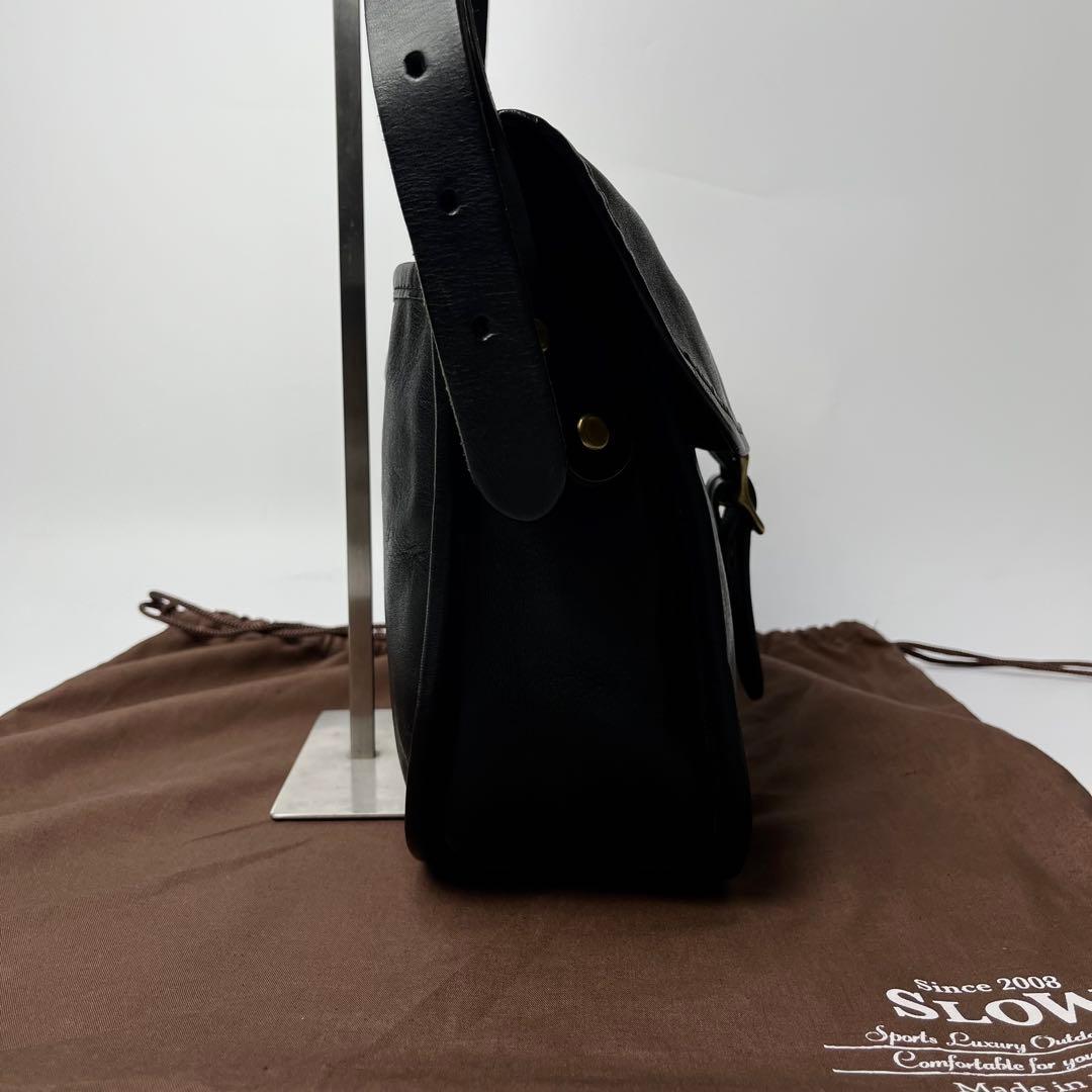 極美品✨スロウ ショルダーバッグ メッセンジャー fino カートリッジ レザー