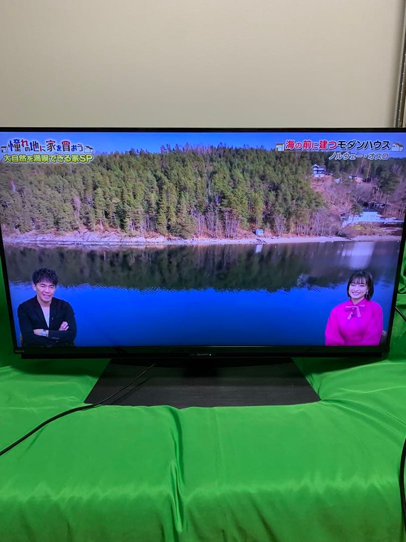 シャープ 40V型 4K 液晶テレビ TV 4T-C40CL1 2021年製