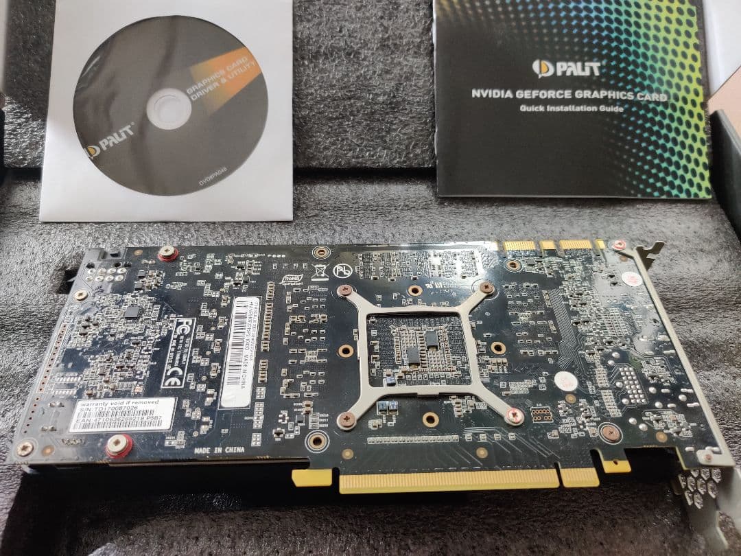 【送料込】Palit GeForce GTX 1070 8GB Dual fan