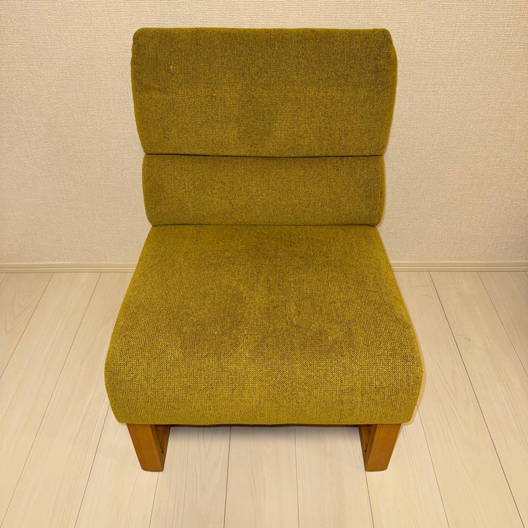 花まる カリモク家具 1人掛けソファ