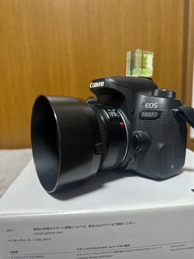 Canon EOS 9000D 一眼レフ EF50mm レンズ付 動作確認済