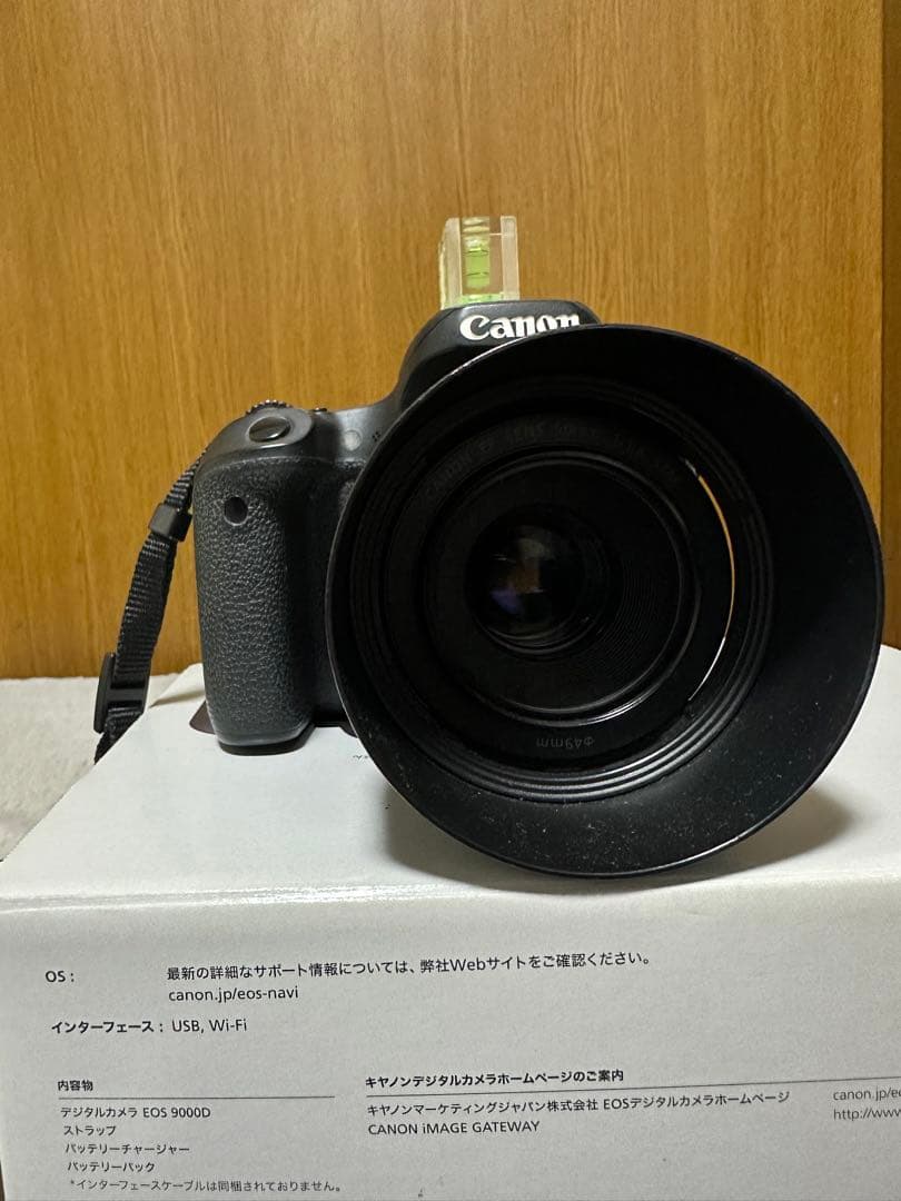 Canon EOS 9000D 一眼レフ EF50mm レンズ付 動作確認済