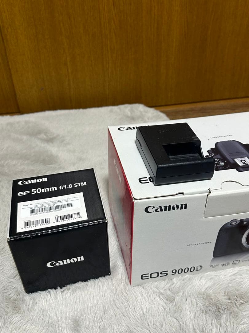 Canon EOS 9000D 一眼レフ EF50mm レンズ付 動作確認済