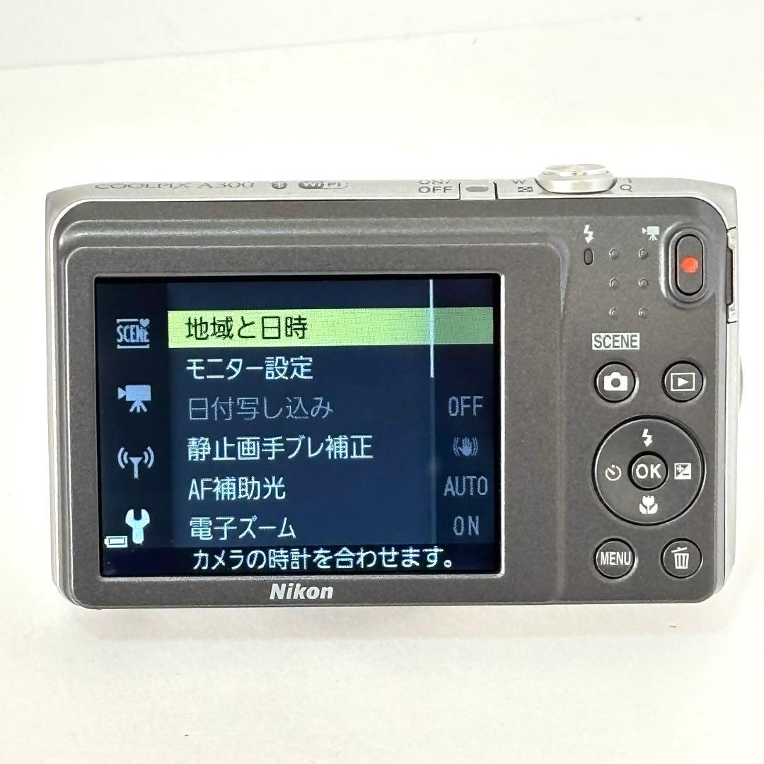 【美品】Nikon coolpix A300 ニコン　デジカメ　SDカード付