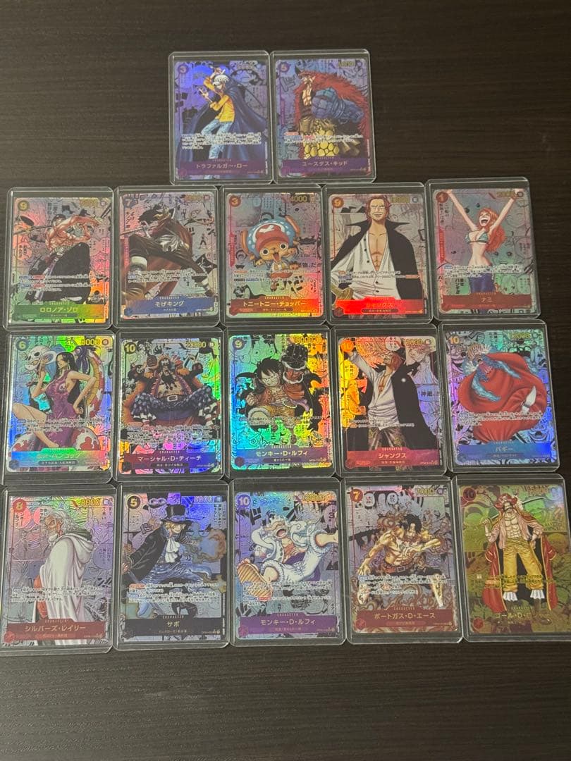 ワンピースカード　コミパラ17枚セット　（展示用）