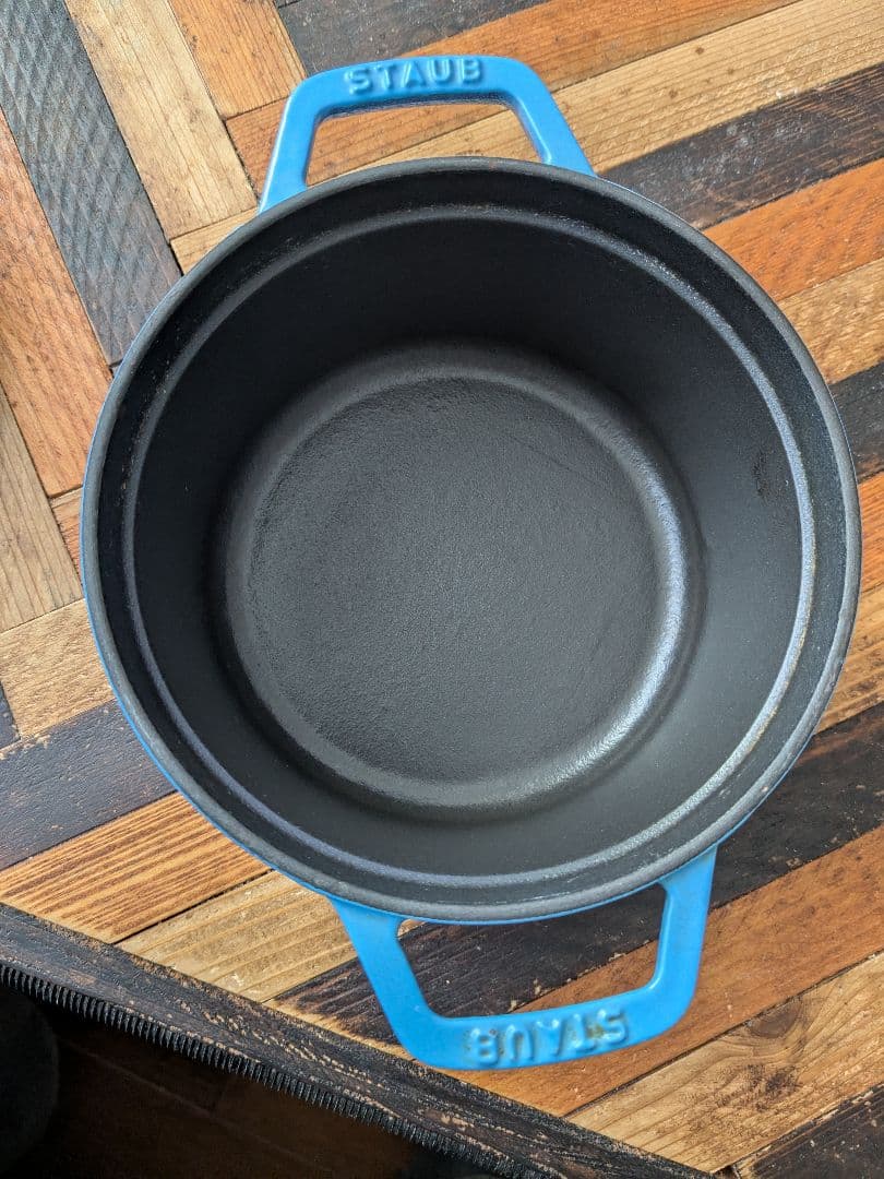 STAUB（ストウブ） ラ・ココット ラウンド 16cm 水色