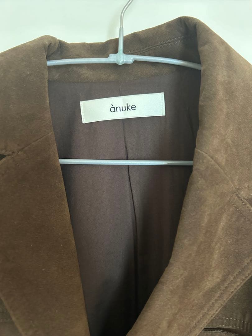 anuke エコスエードジャケット　36
