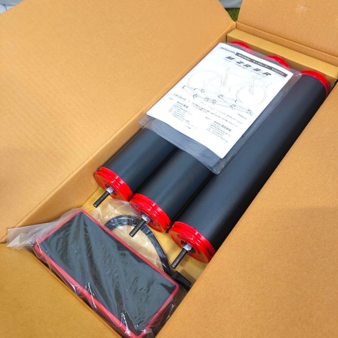 【未使用品】ミノウラ モッズローラー サイクルトレーナー 3本ローラー 折り畳み