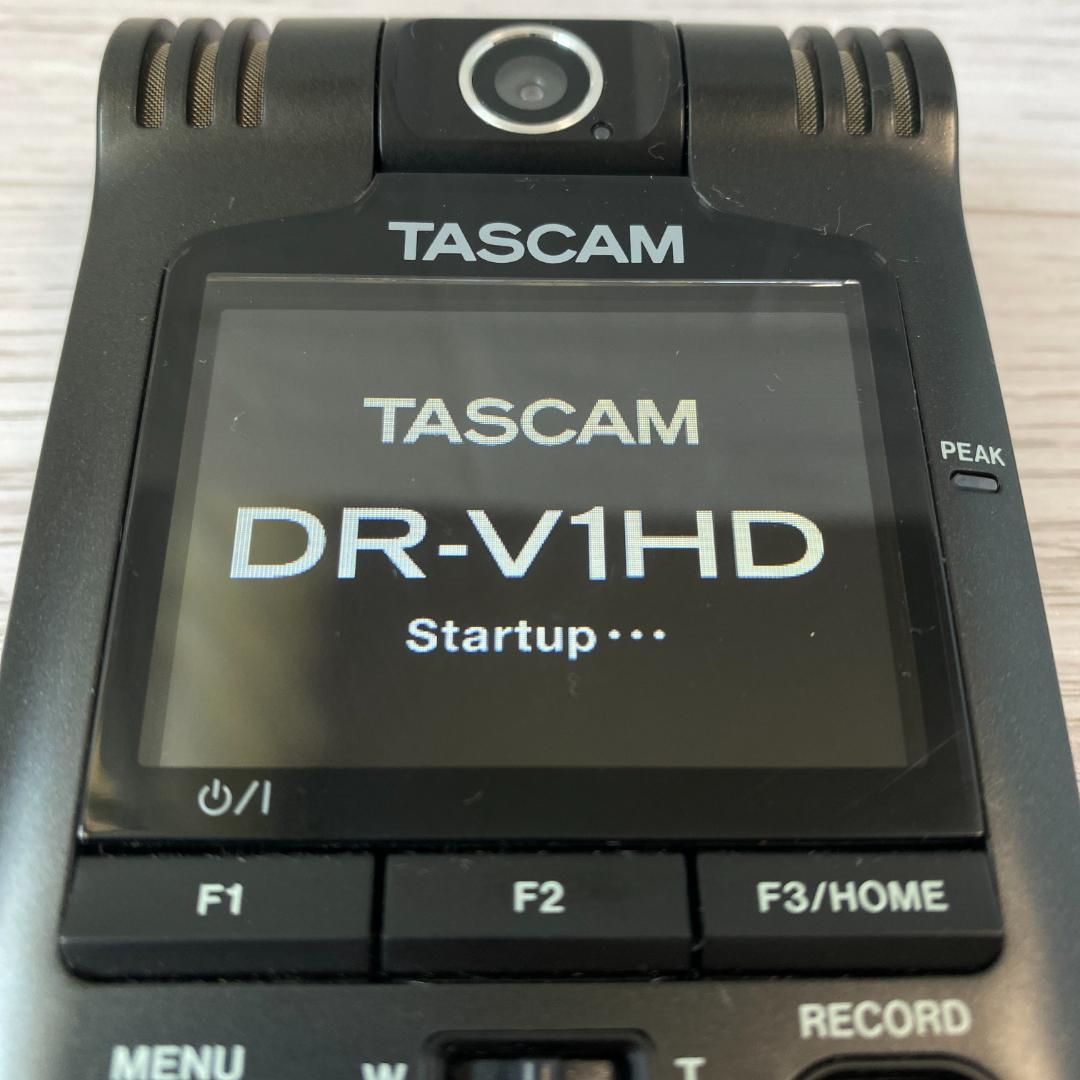 ◆TASCAM DR-V1HD リニアPCMレコーダー本体　SDカード32GB