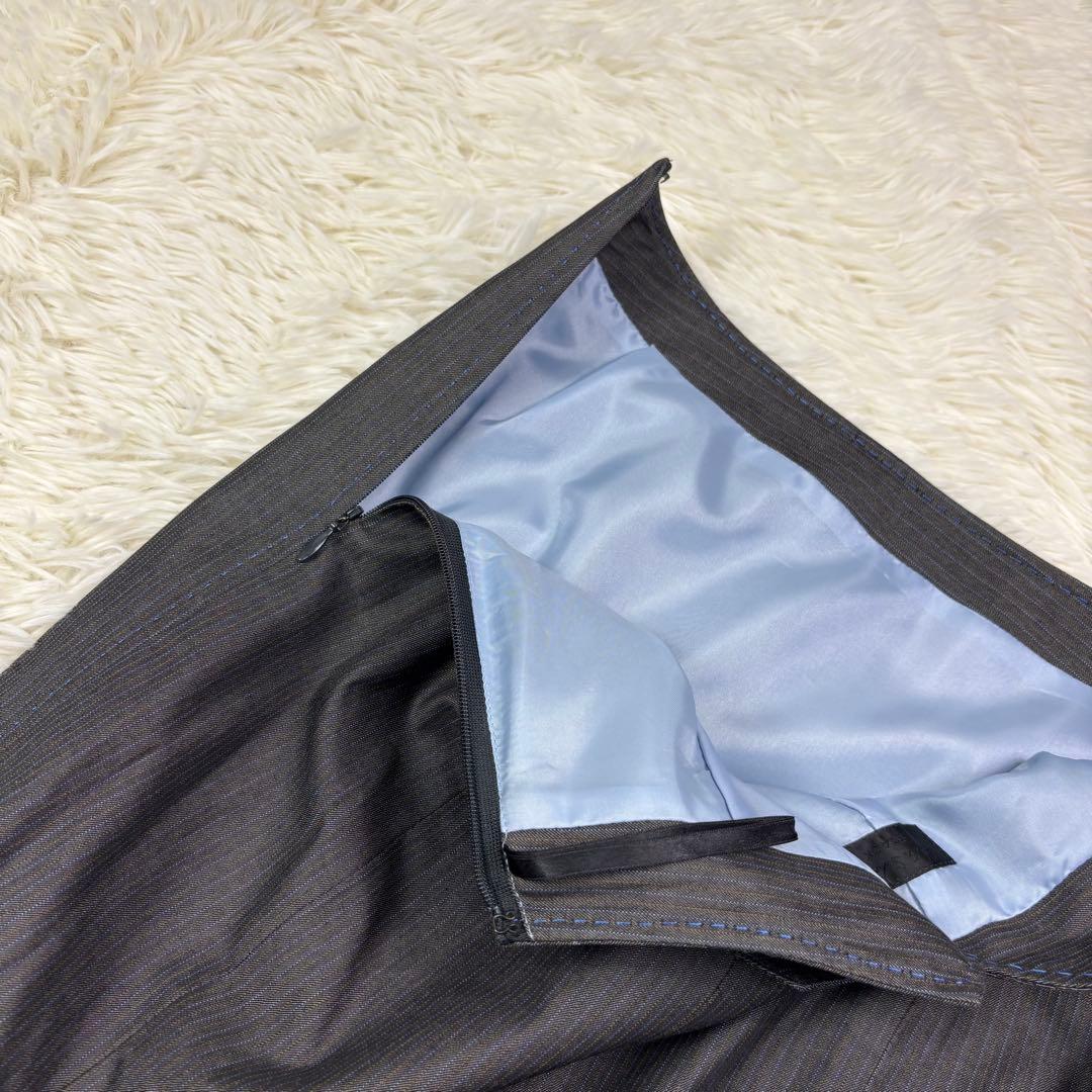 ポールスミスブラック スーツ 3点セット グレー ストライプ