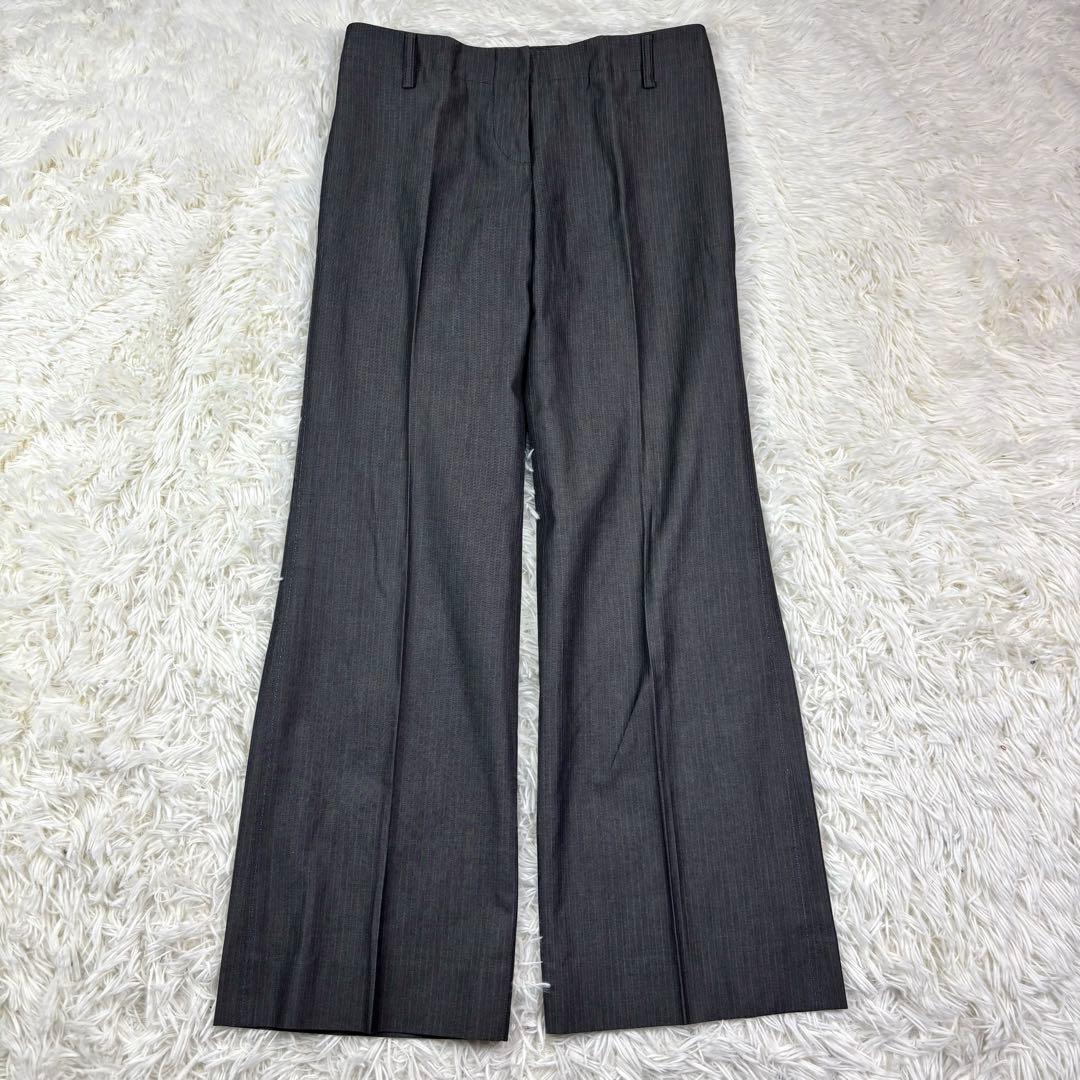 ポールスミスブラック スーツ 3点セット グレー ストライプ