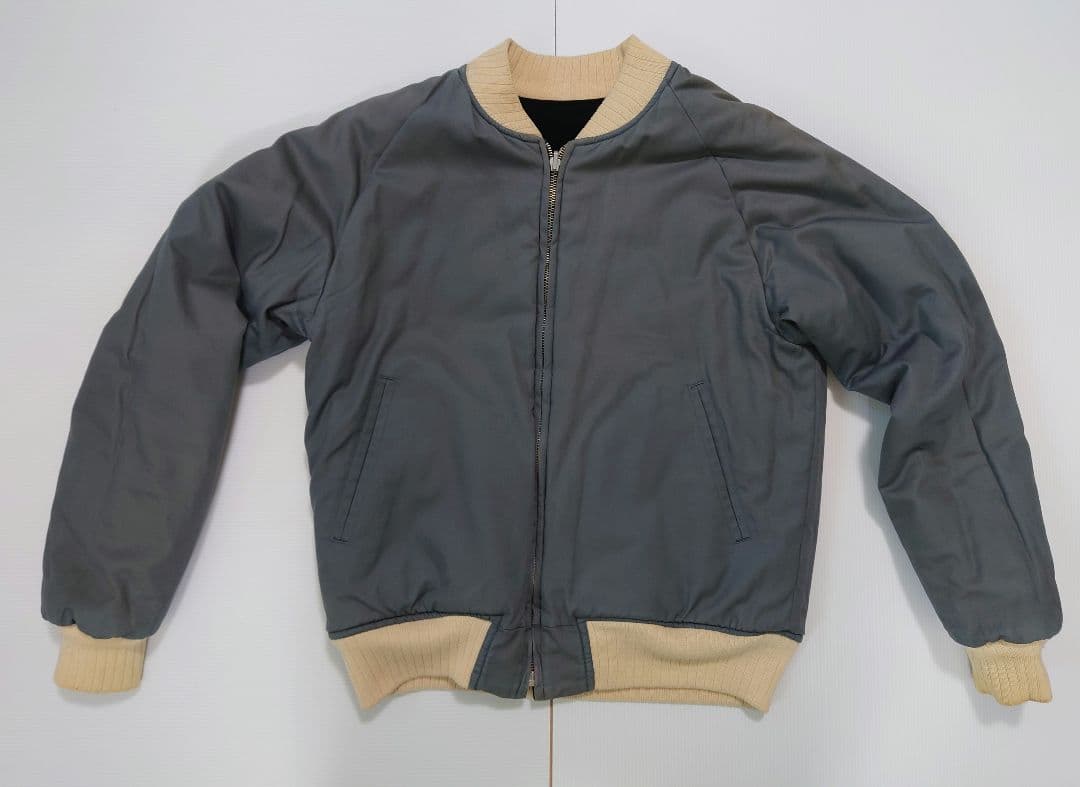 フェローズ　Fellows　黒 ベロア　別珍　ドクロ　ベルベット　 スカジャン