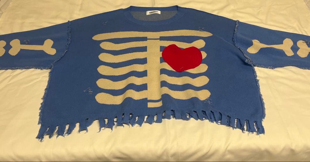 【DISCOVERED】COTTON BONE KNIT