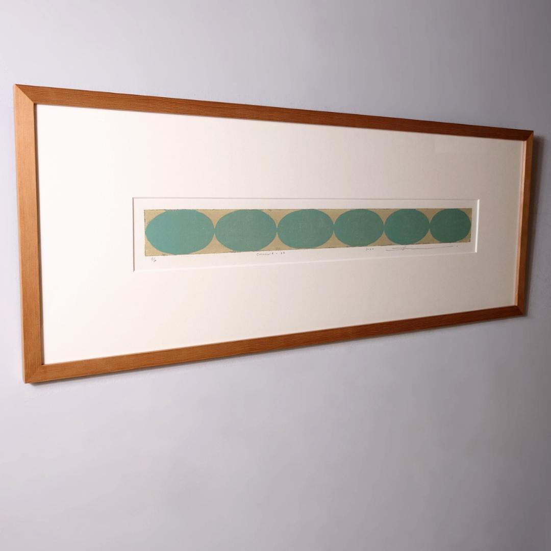 黒木周「Connect-26」クロスグラフ 2020年 IDEE取扱版画家