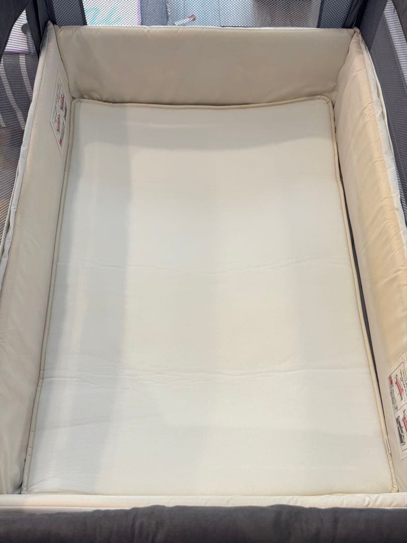 ベビーベッド Aprica ココネルエアープラスＡＢ グレー