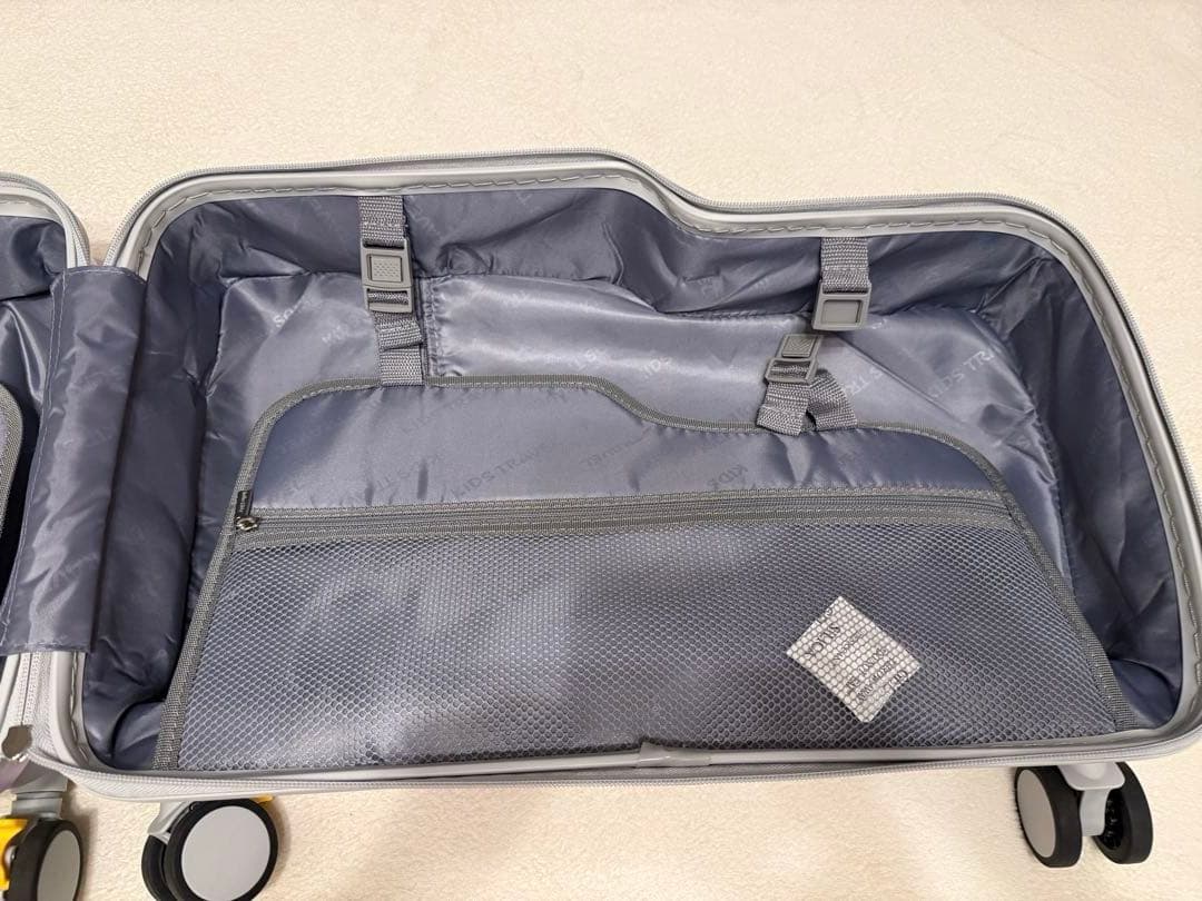 キッズトラベル mini 子供が乗れるキャリーケース 機内持ち込みサイズ