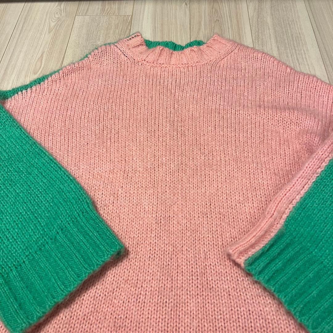 JW ANDERSON バイカラー長袖セーター