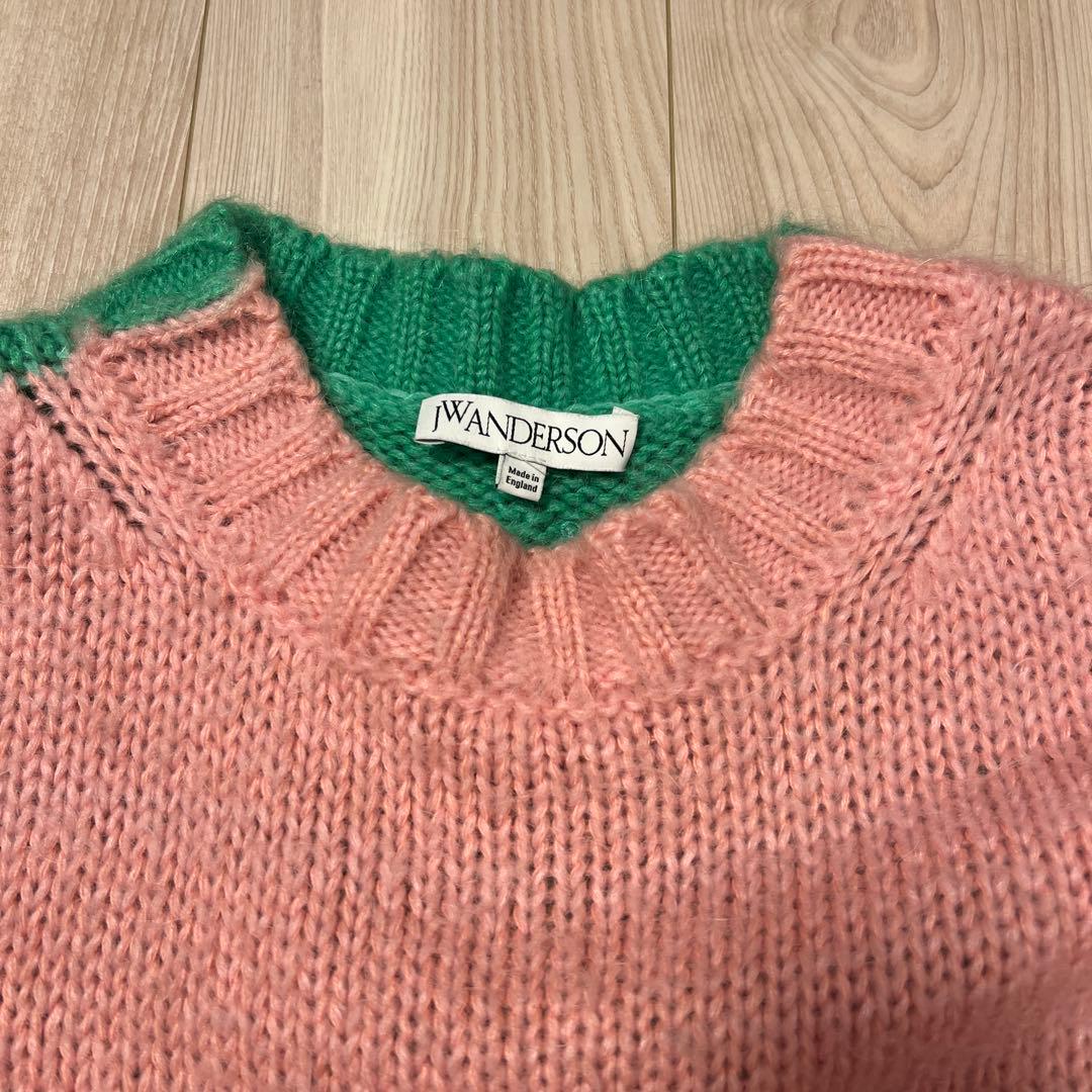 JW ANDERSON バイカラー長袖セーター