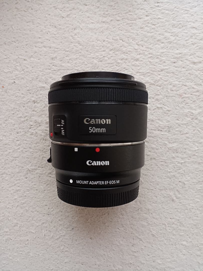 Canon EF 50mm f1.8 STM レンズ / アダプターセット