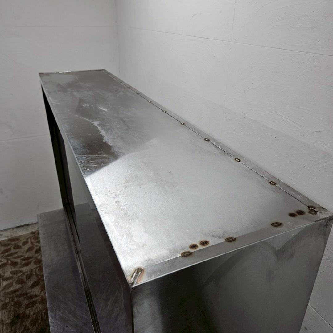 ステンレス 吊戸棚 W1500×D350×H850mm 吊り戸 厨房用品 収納棚