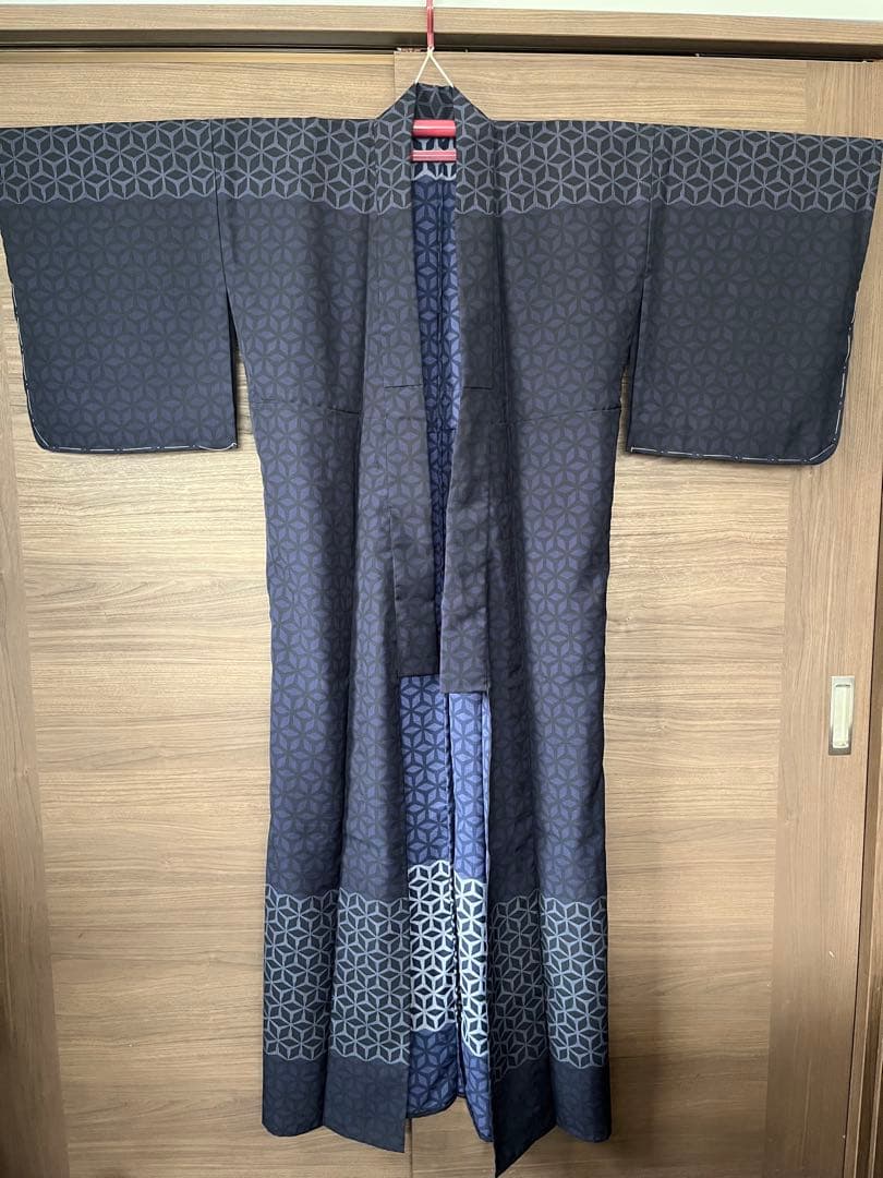 ち*マ様 撫松庵 セオアルファ セオα 浴衣 洗える着物 既製品 麻の葉