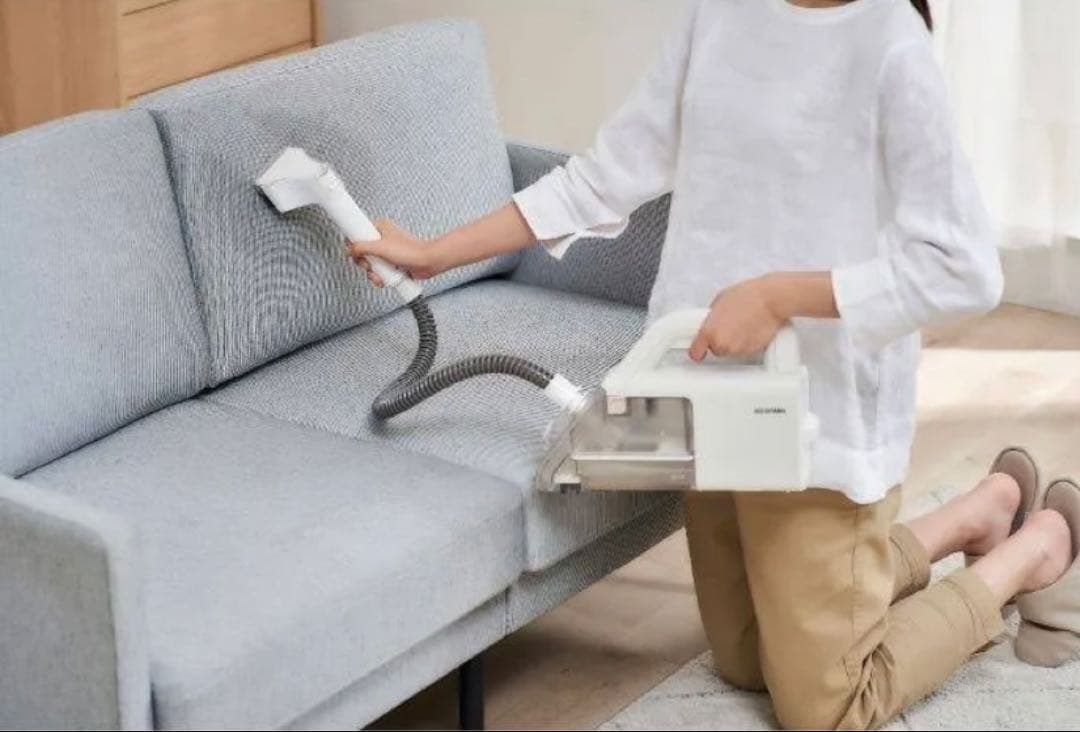 リンサークリーナー RNS-B200D-HWと専用洗浄液付き　アイリスオーヤマ