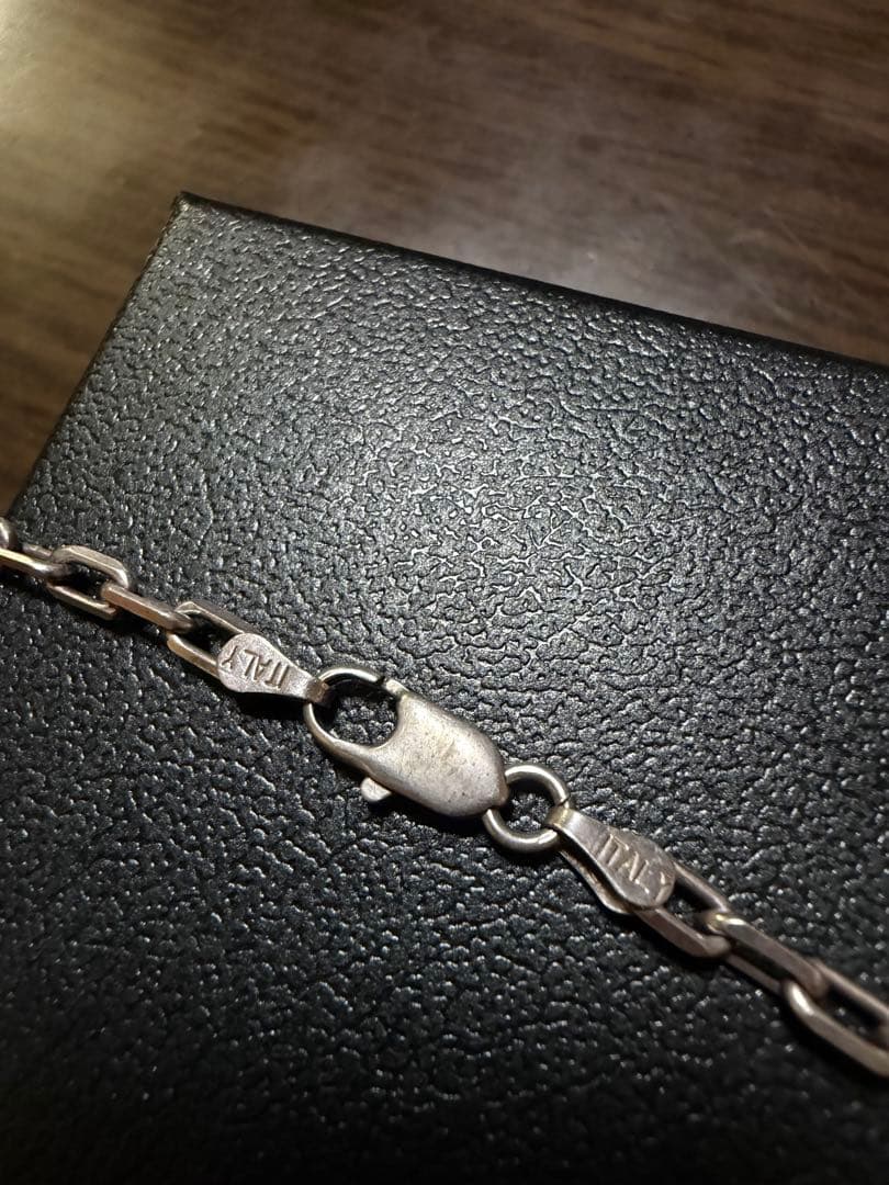 【最終価格】LONO フィッシュフックネックレス（チェーン付）