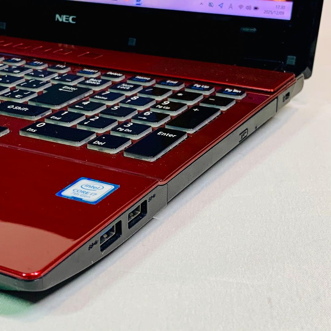Core i7✨SSD1TB✨16GB✨カメラ✨NEC✨オフィス✨ノートパソコン