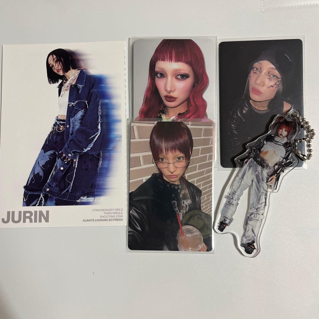 XG JURIN ジュリン まとめ売り トレカ アクキー