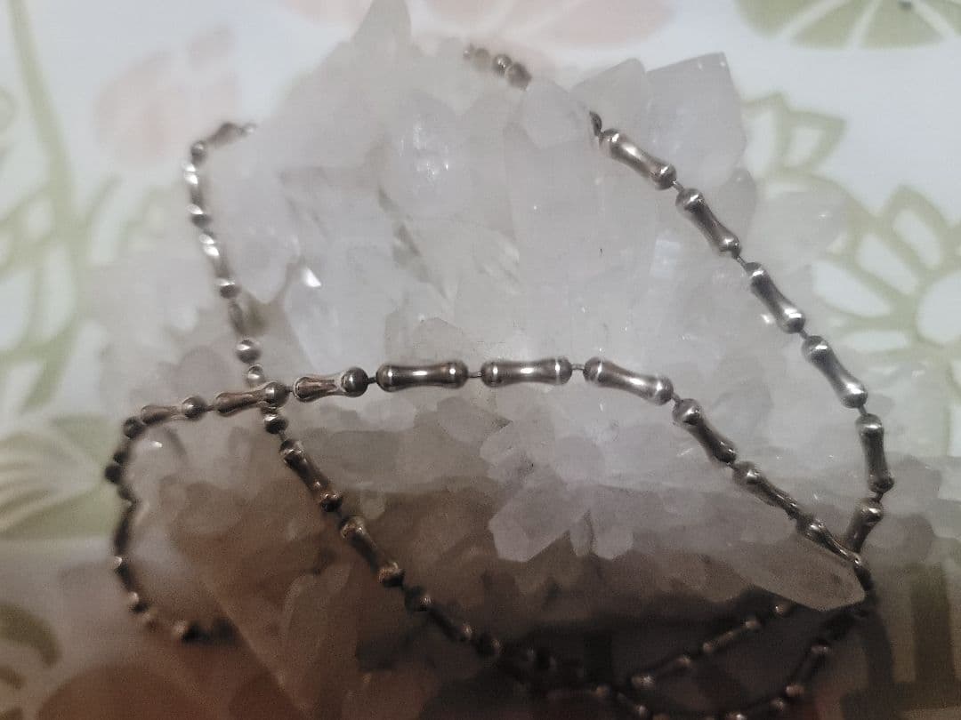 かすう工房　ネックレス　チェーン　約53㎝　刻印あります。