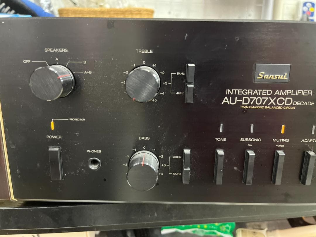 sansuiサンスイ　AU-D707XCD　プリメインアンプ　DECADE