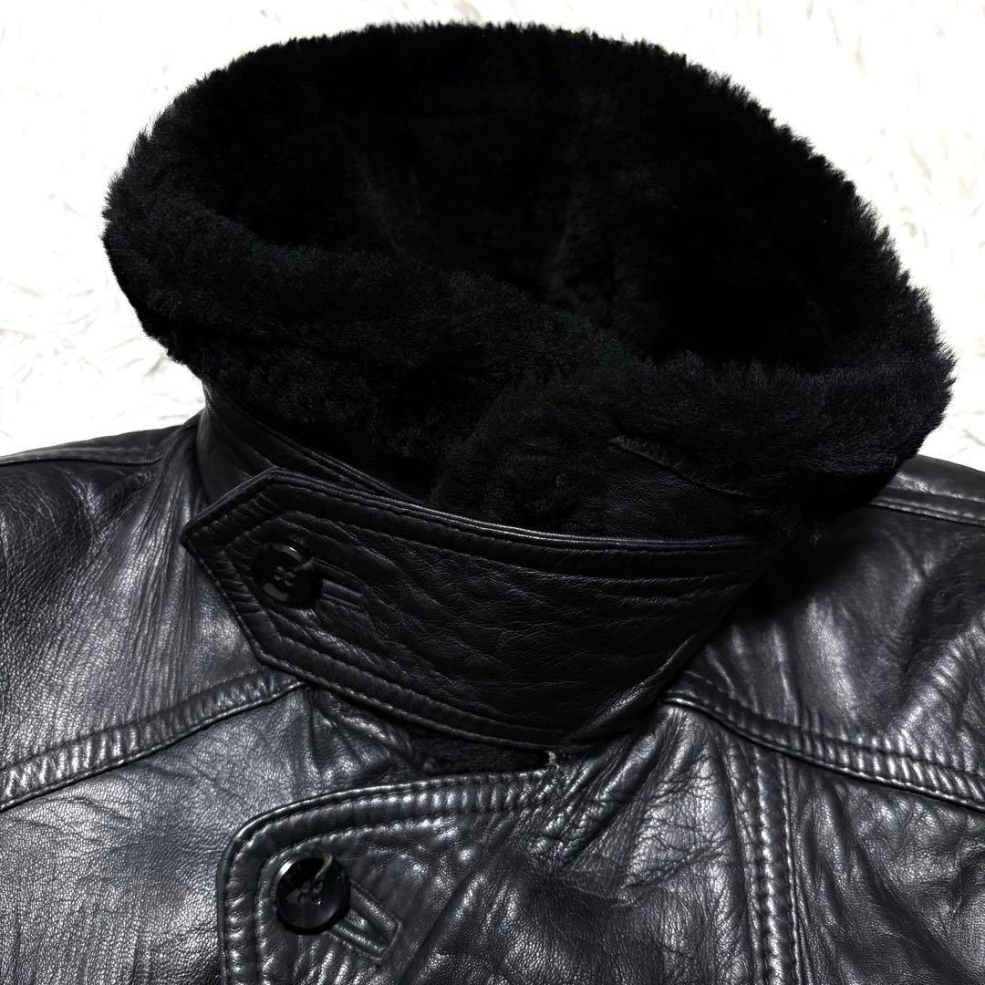 ジャケット・アウター 00s vintage g1 flight jacket black y2k