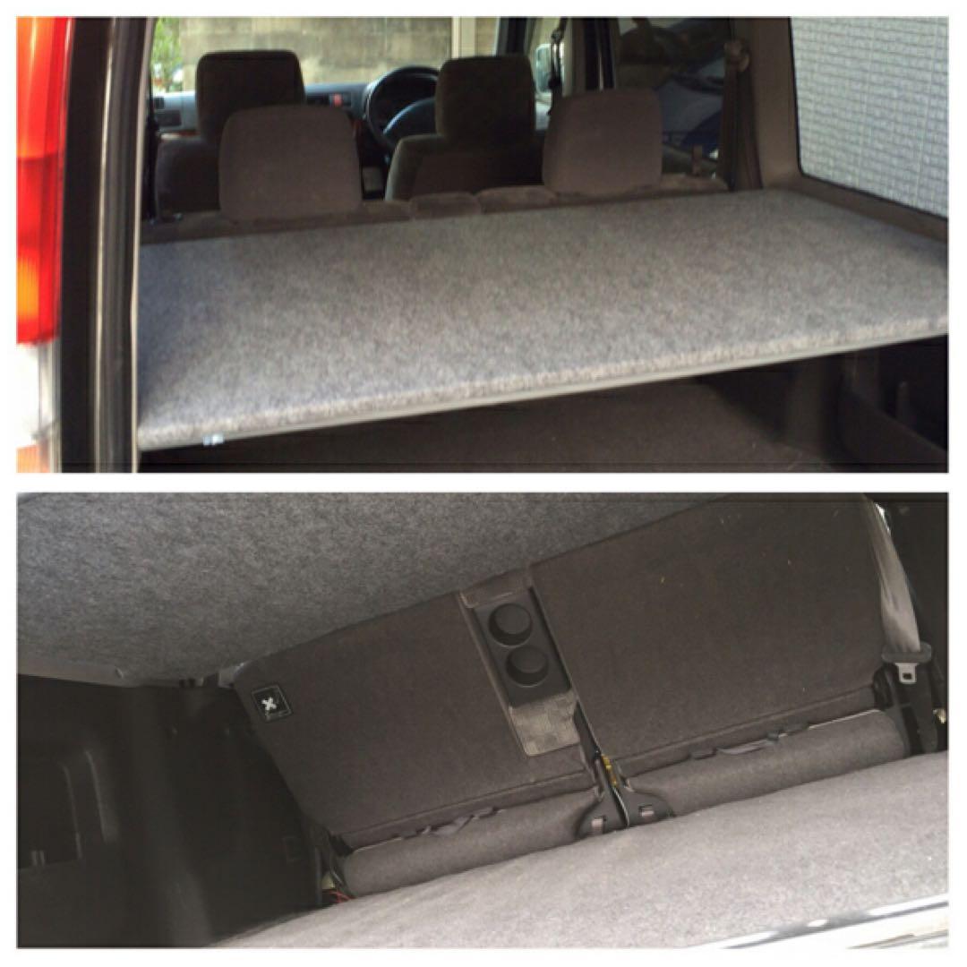 ホンダバモス リアスペース有効活用 キャンプ/釣り/お仕事に！便利です！