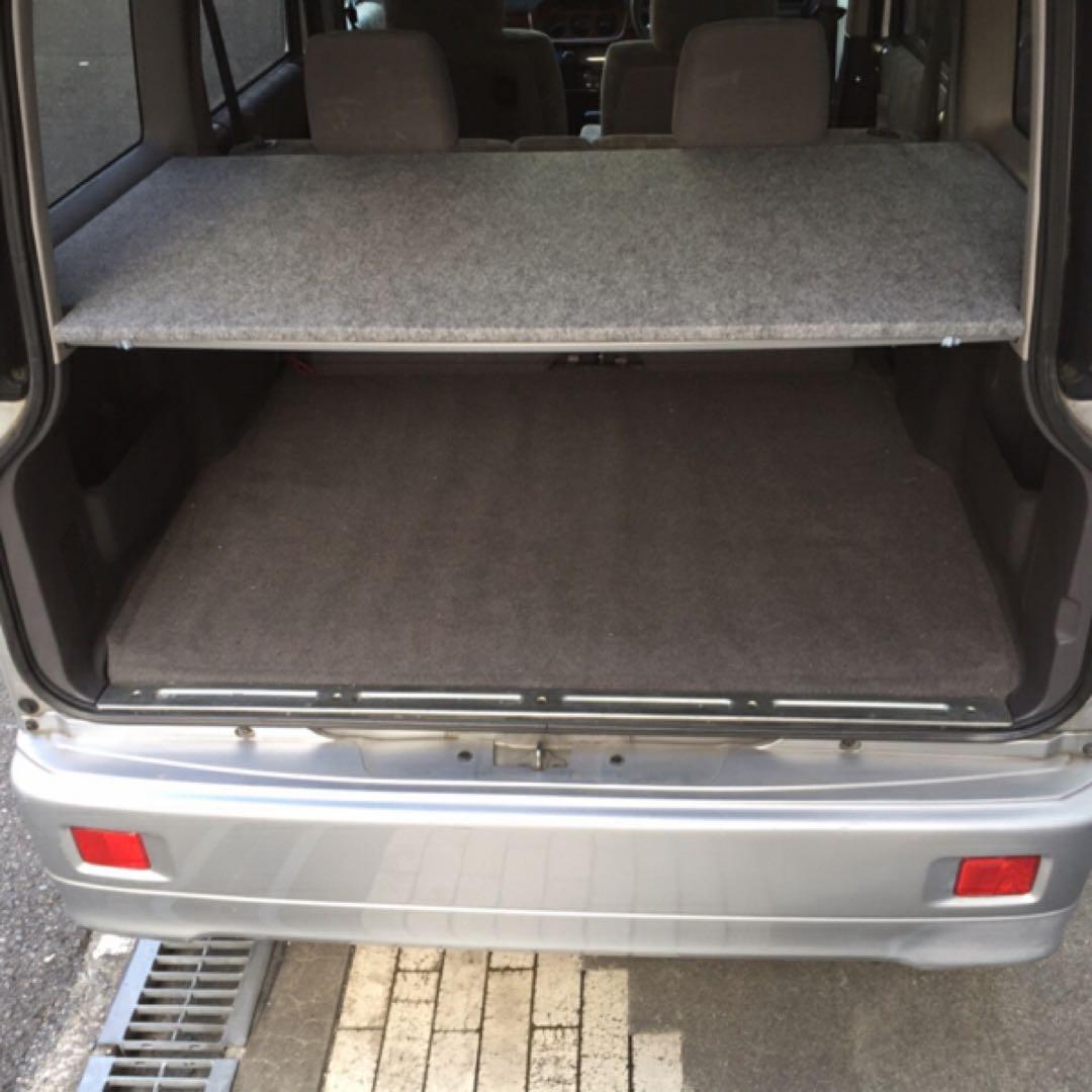 ホンダバモス リアスペース有効活用 キャンプ/釣り/お仕事に！便利です！