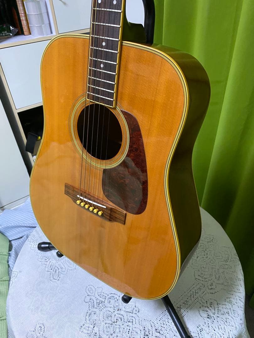 美品　弾き語りしようぜ！気分は谷村新司Morris MDエレアコ アコギもOK！