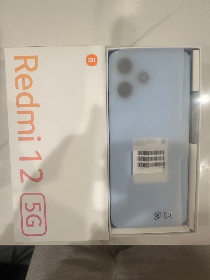 【新品未使用】XIG03 Redmi 12 5G スカイブルー 本体