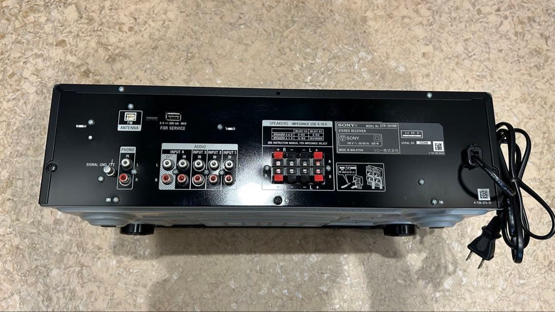 SONY STR-DH190 AVアンプ