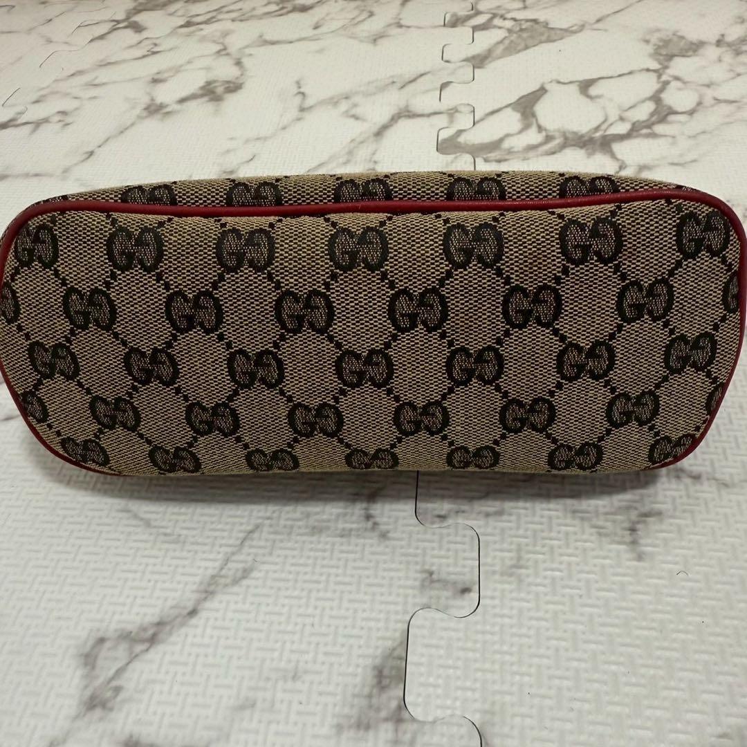 バッグ Gucci Accessory Pouch GG Canvas Handbag
