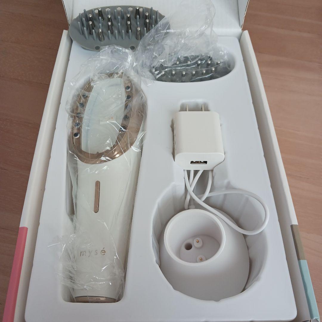 mysé 美容家電 ホワイト ヤーマン　デンキバリブラシ