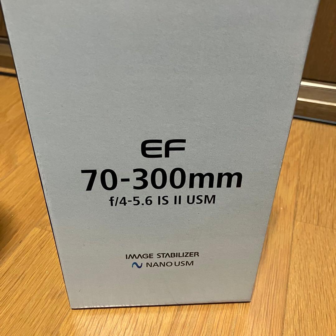 canon ef70-300mm f4-5.6 is ii usm フード付