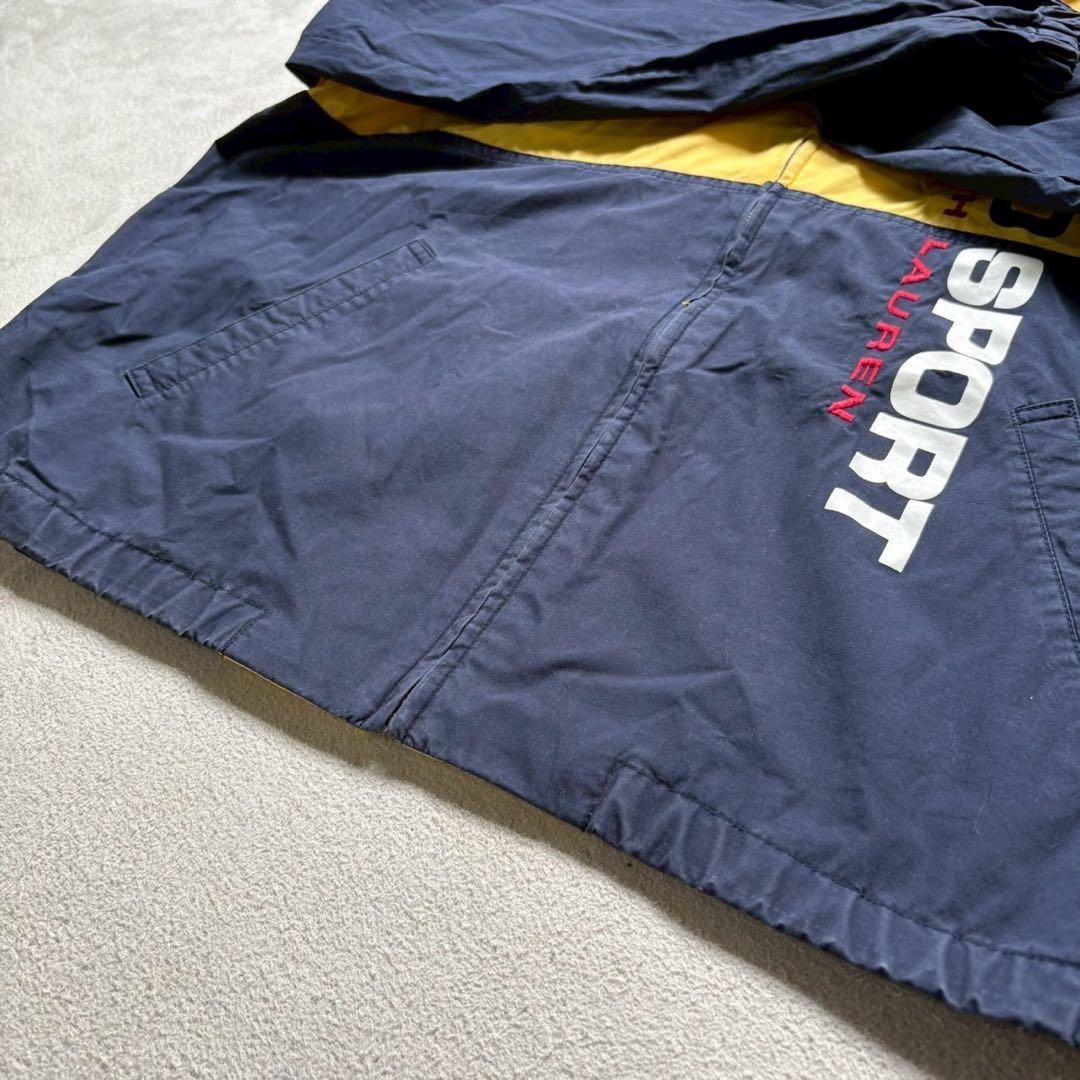 【盛岡様】【激レア】POLO SPORT 配色ジップジャケット 90s L