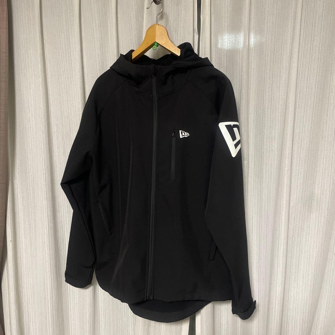 kchn NEW ERA フード付きナイロンジャケット XL