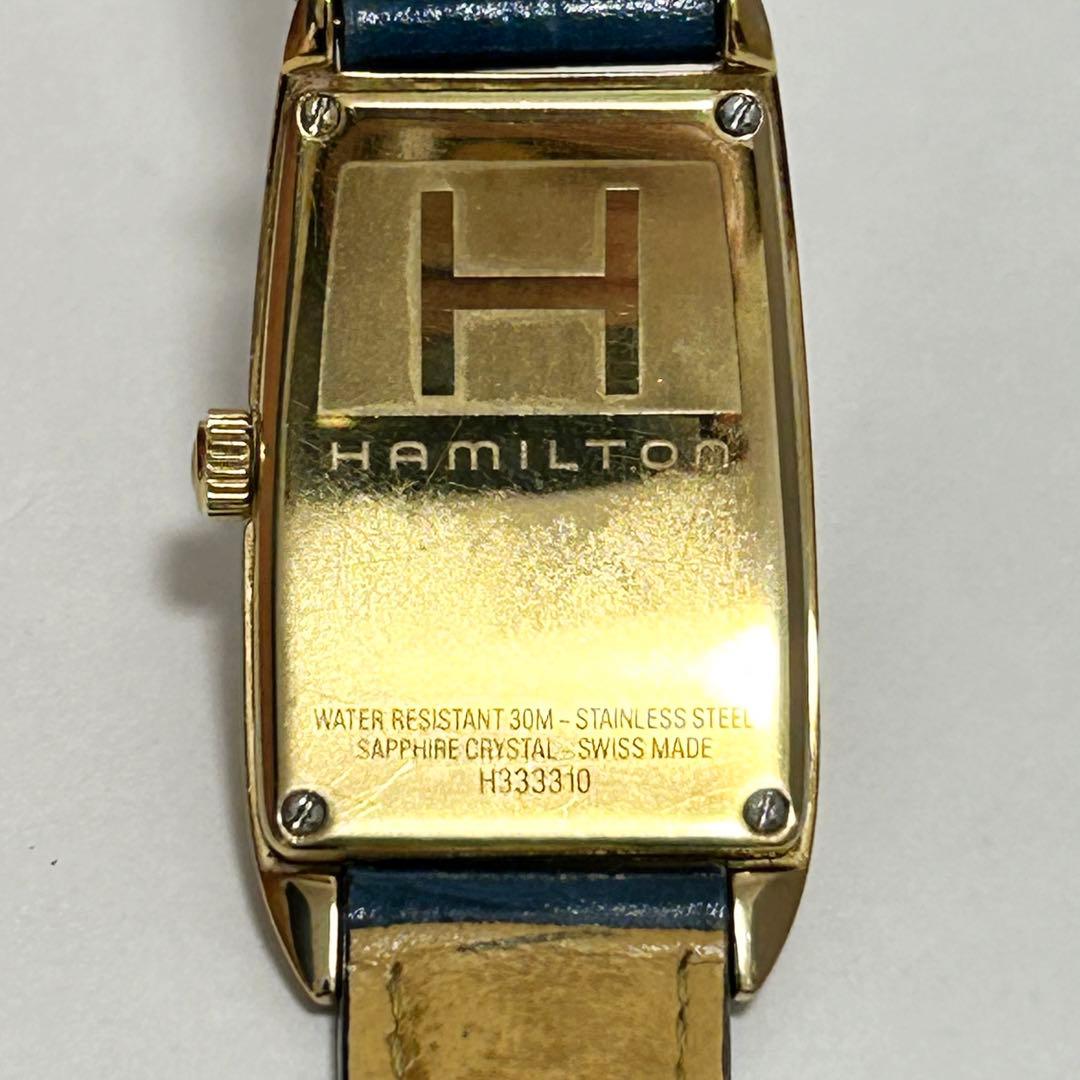 稼働/新品電池 ハミルトン HAMILTON スモセコ アードモア クォーツ