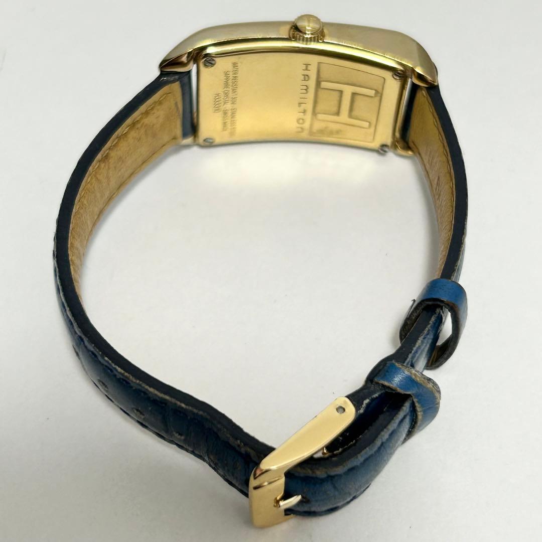 稼働/新品電池 ハミルトン HAMILTON スモセコ アードモア クォーツ