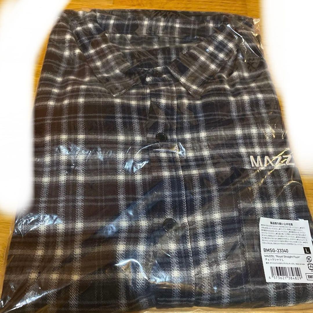 MAZZEL チェックシャツ Lサイズ